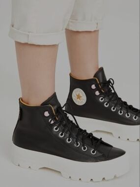 Converse CT All-Star Leather Winter boots,Goretex,Lugged Platform